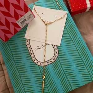 Stella and dot Bianca lariat necklace